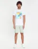 Men's Sage Stretch Cotton Twill Chino Shorts sold by Threadbare
