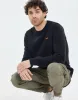 Threadbare Men's Black Crew Neck Sweatshirt sold by Threadbare