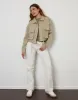 Women's Sage Twill Utility Jacket sold by Threadbare