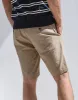 Stone Belted Chino Shorts sold by Threadbare