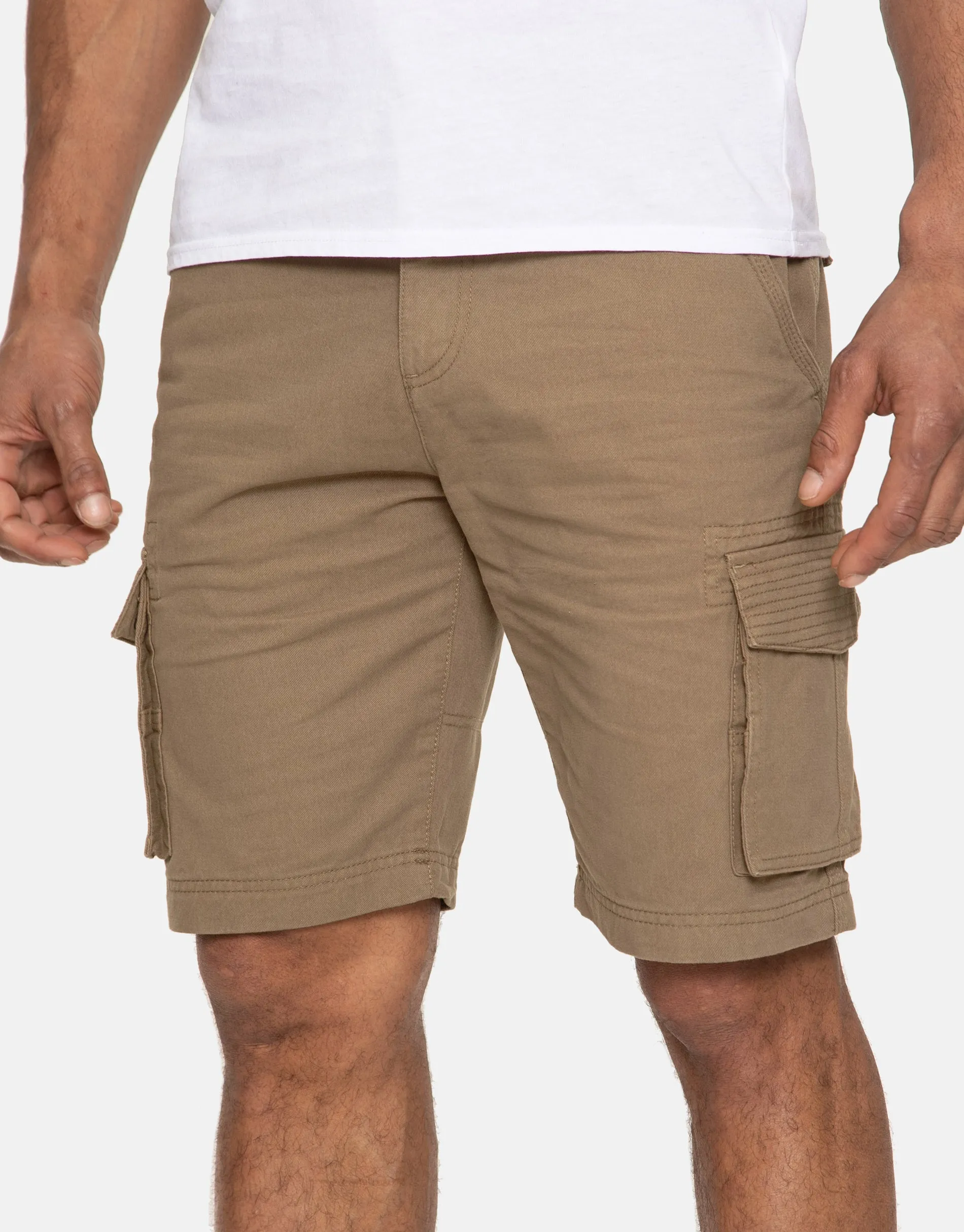 Men's Camel Cargo Shorts sold by Threadbare product image thumbnail 4