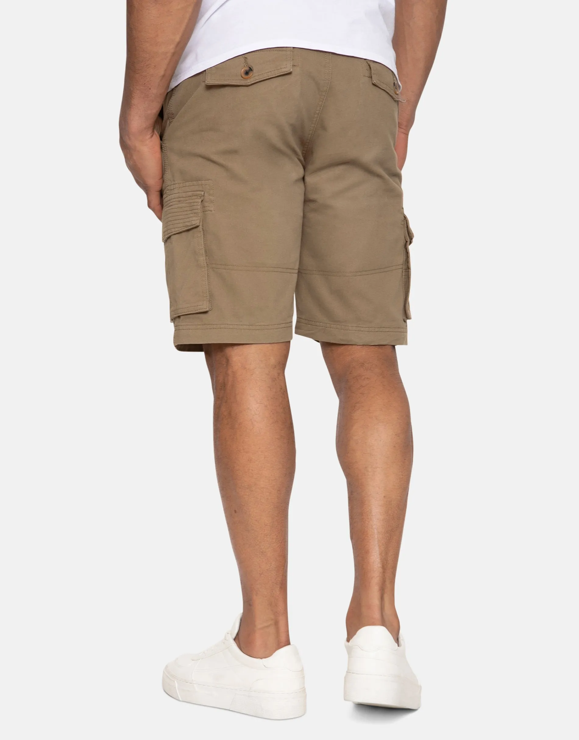 Men's Camel Cargo Shorts sold by Threadbare product image thumbnail 2