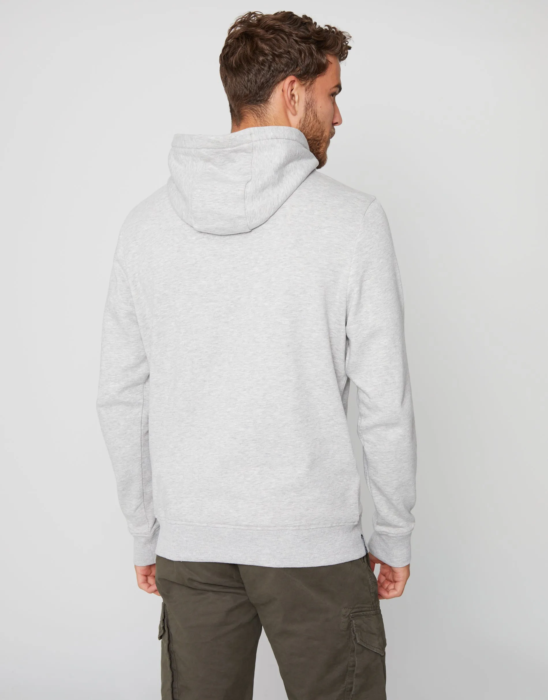 Men's Grey New York Hoodie sold by Threadbare product image thumbnail 2