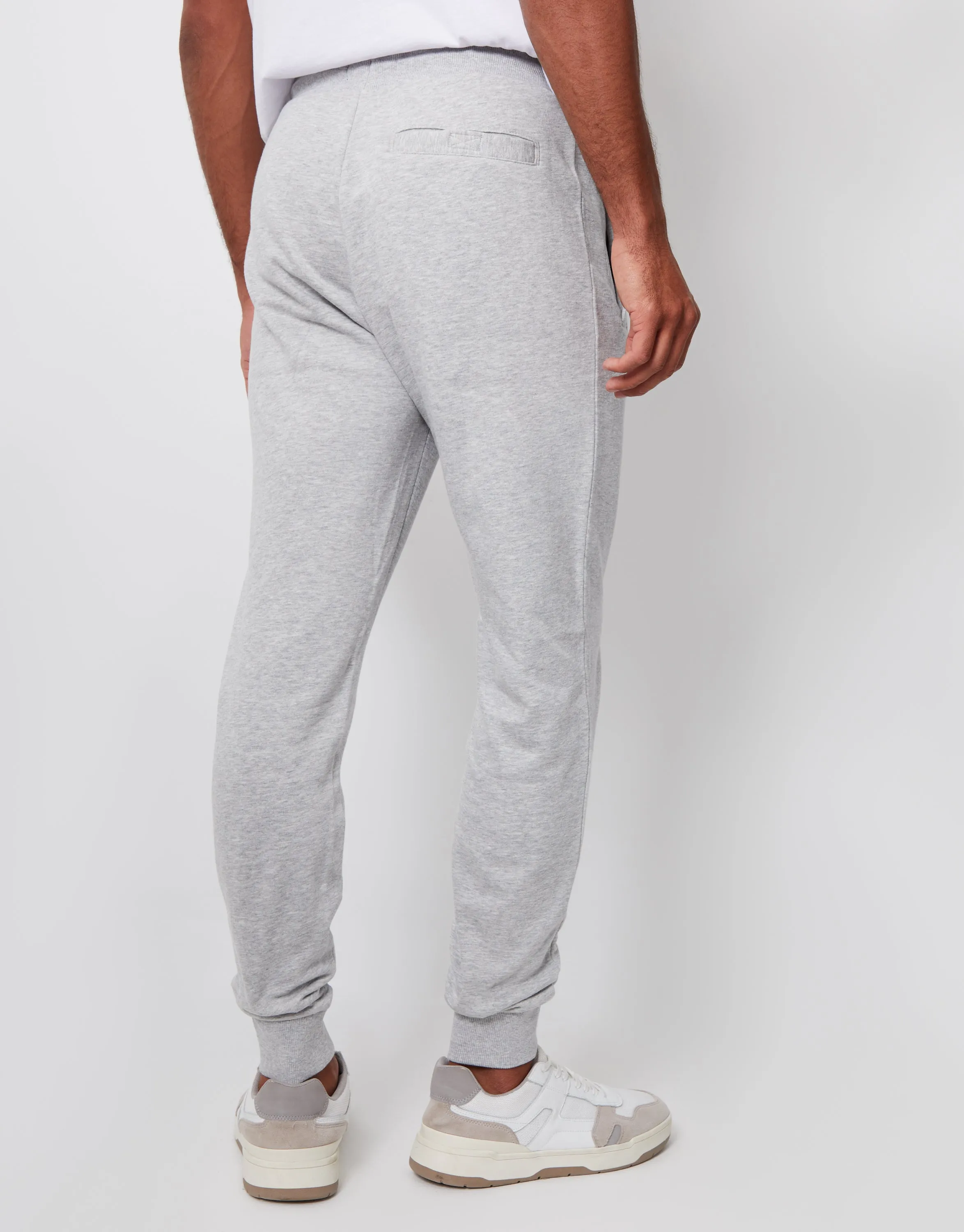 Grey Marl Regular Fit Joggers sold by Threadbare product image thumbnail 2