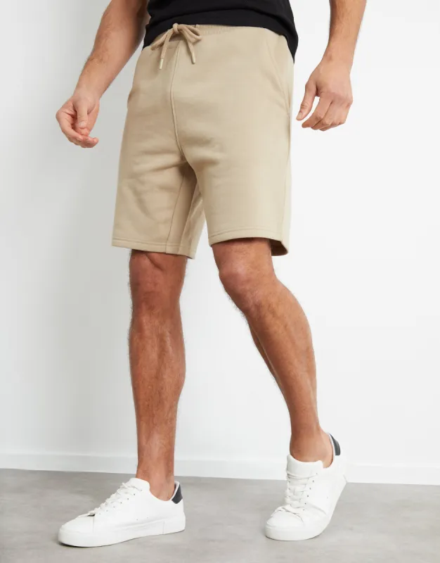 Mushroom Sweat Shorts sold by Threadbare