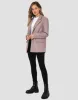 Women's Taupe PU Leather Blazer sold by Threadbare