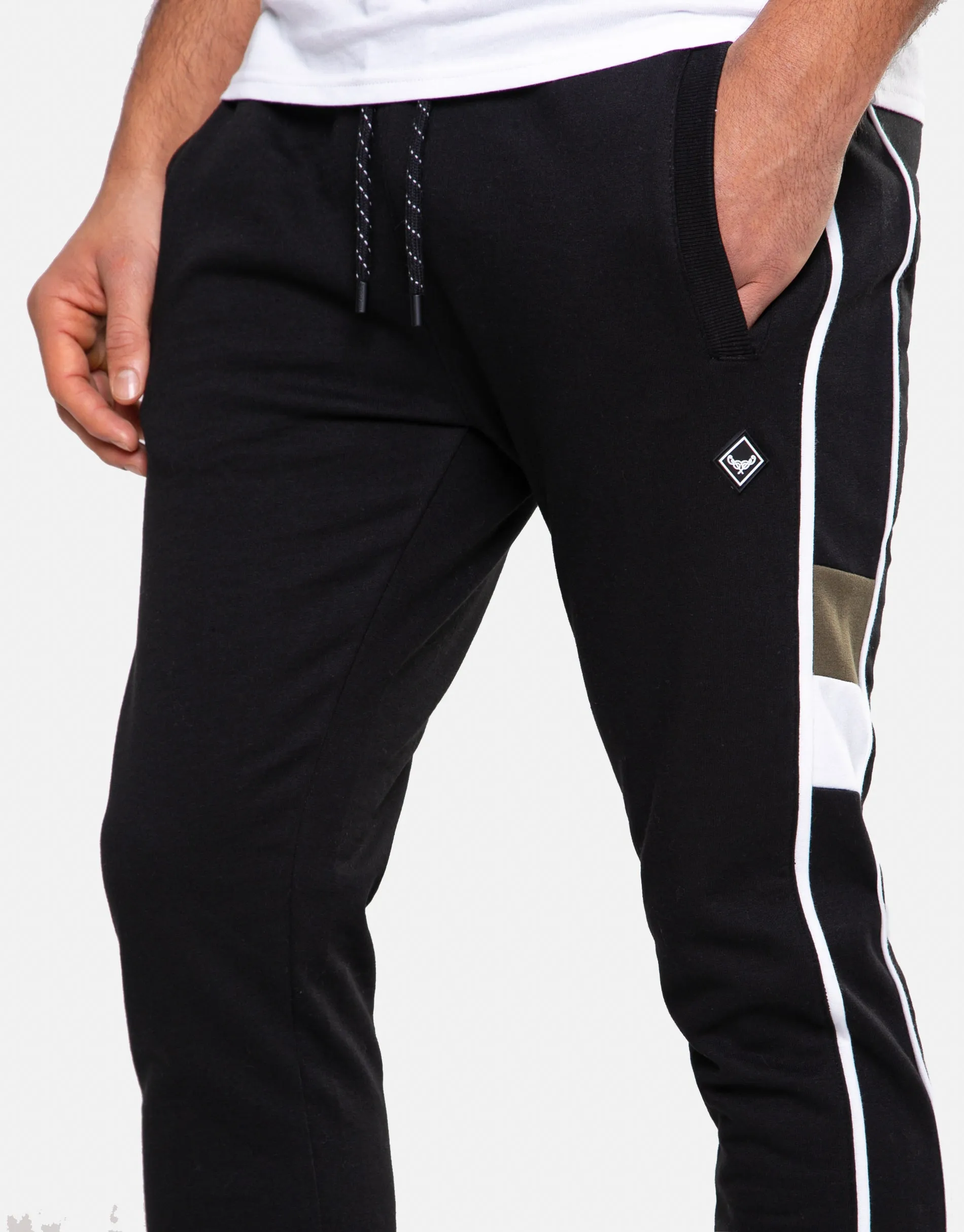 Men's Black Slim Fit Joggers sold by Threadbare product image thumbnail 4