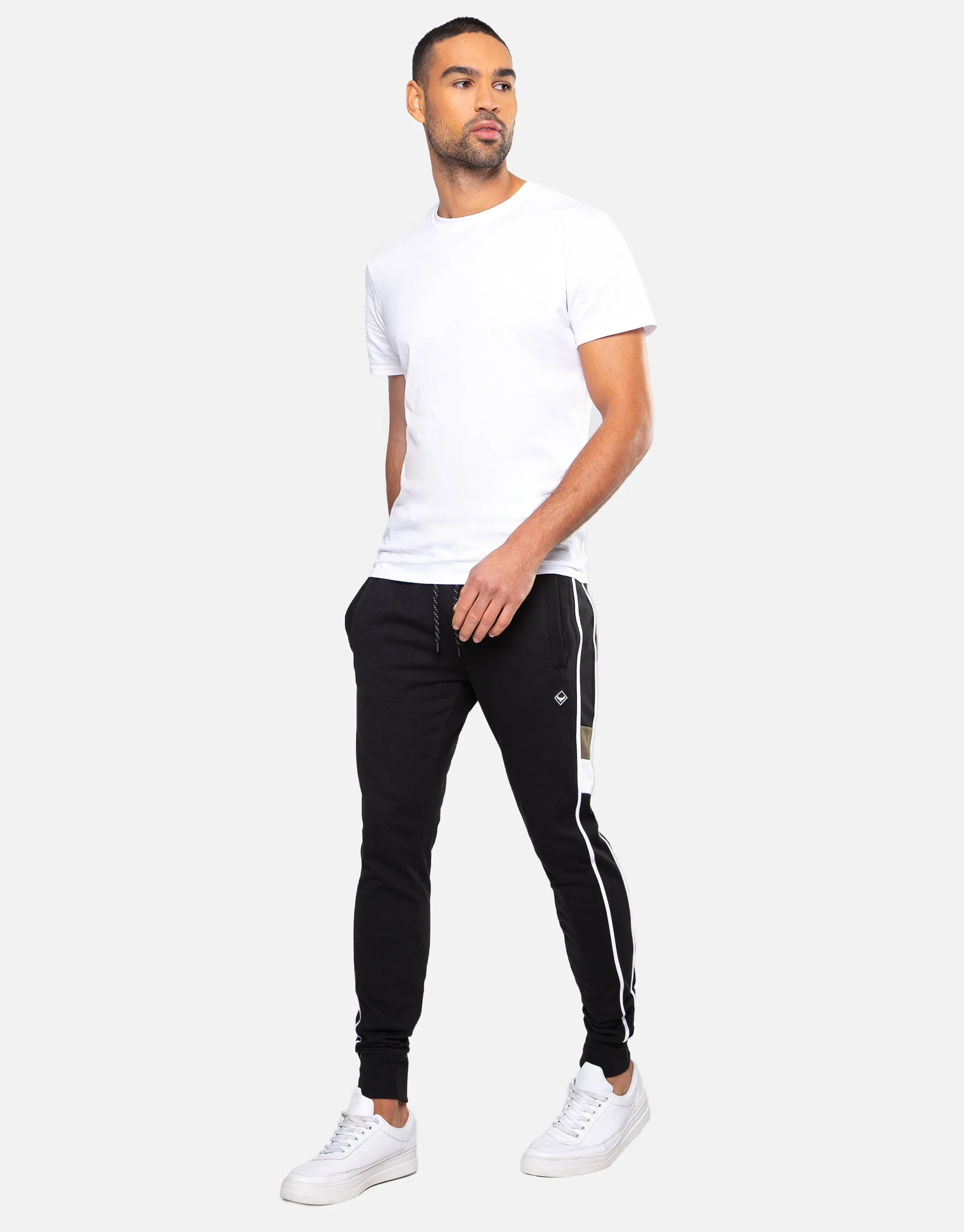 Men's Black Slim Fit Joggers sold by Threadbare product image thumbnail 3