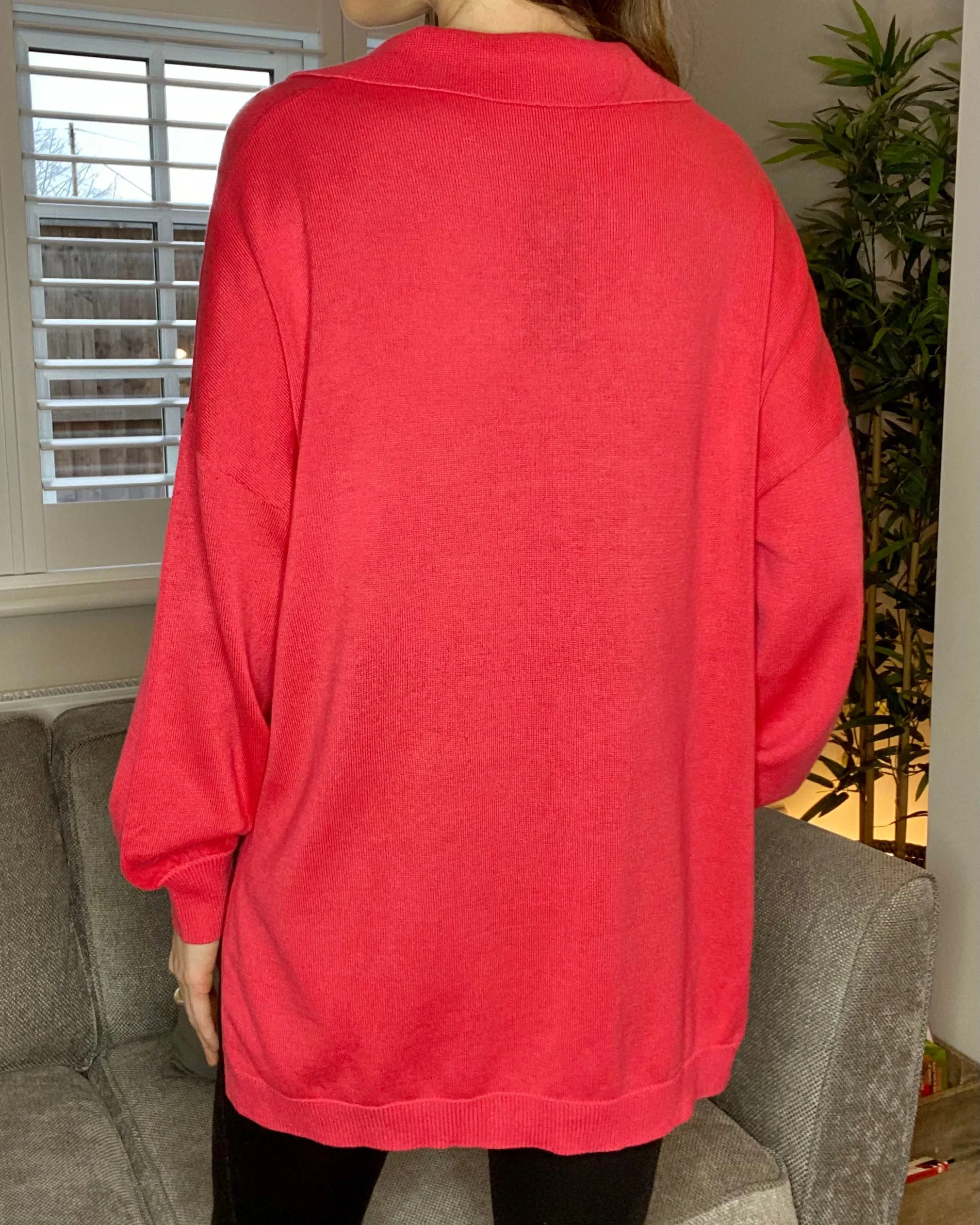 Women's Pink Rugby Style Top sold by Threadbare product image thumbnail 2