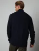 Threadbare Men's Navy Ribbed Roll Neck Jumper sold by Threadbare