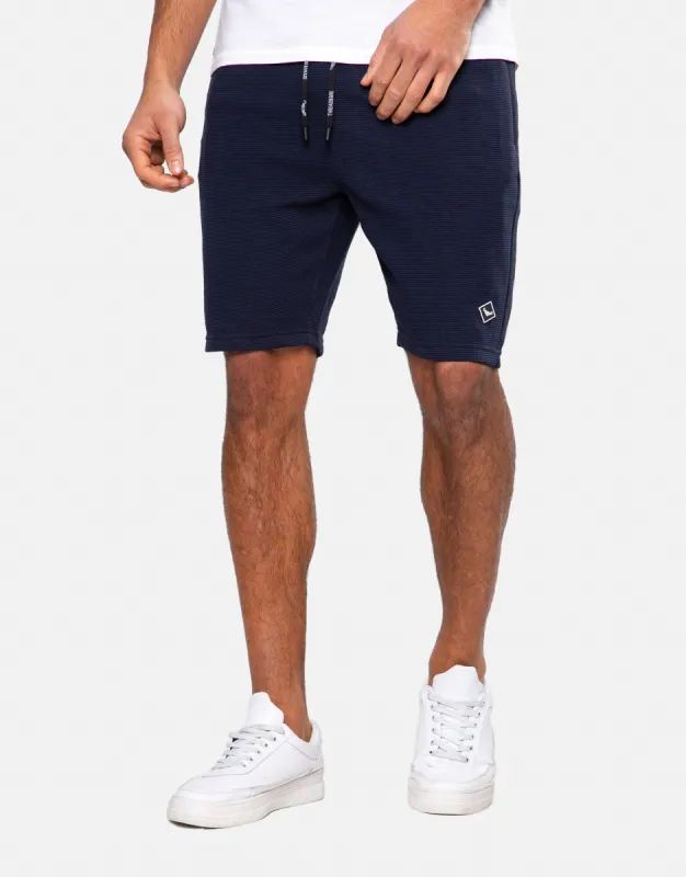 Men's Navy Fleece Sweat Shorts sold by Threadbare