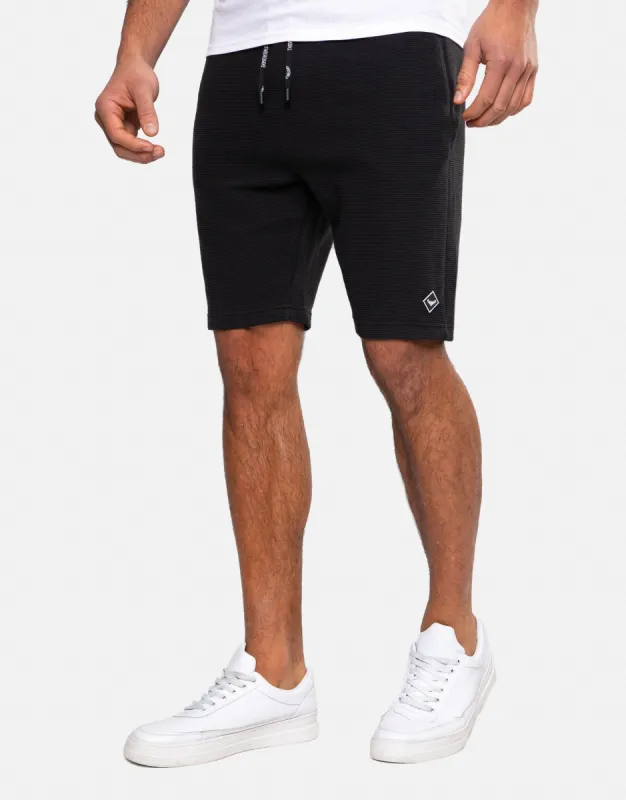 Men's Black Fleece Sweat Shorts sold by Threadbare