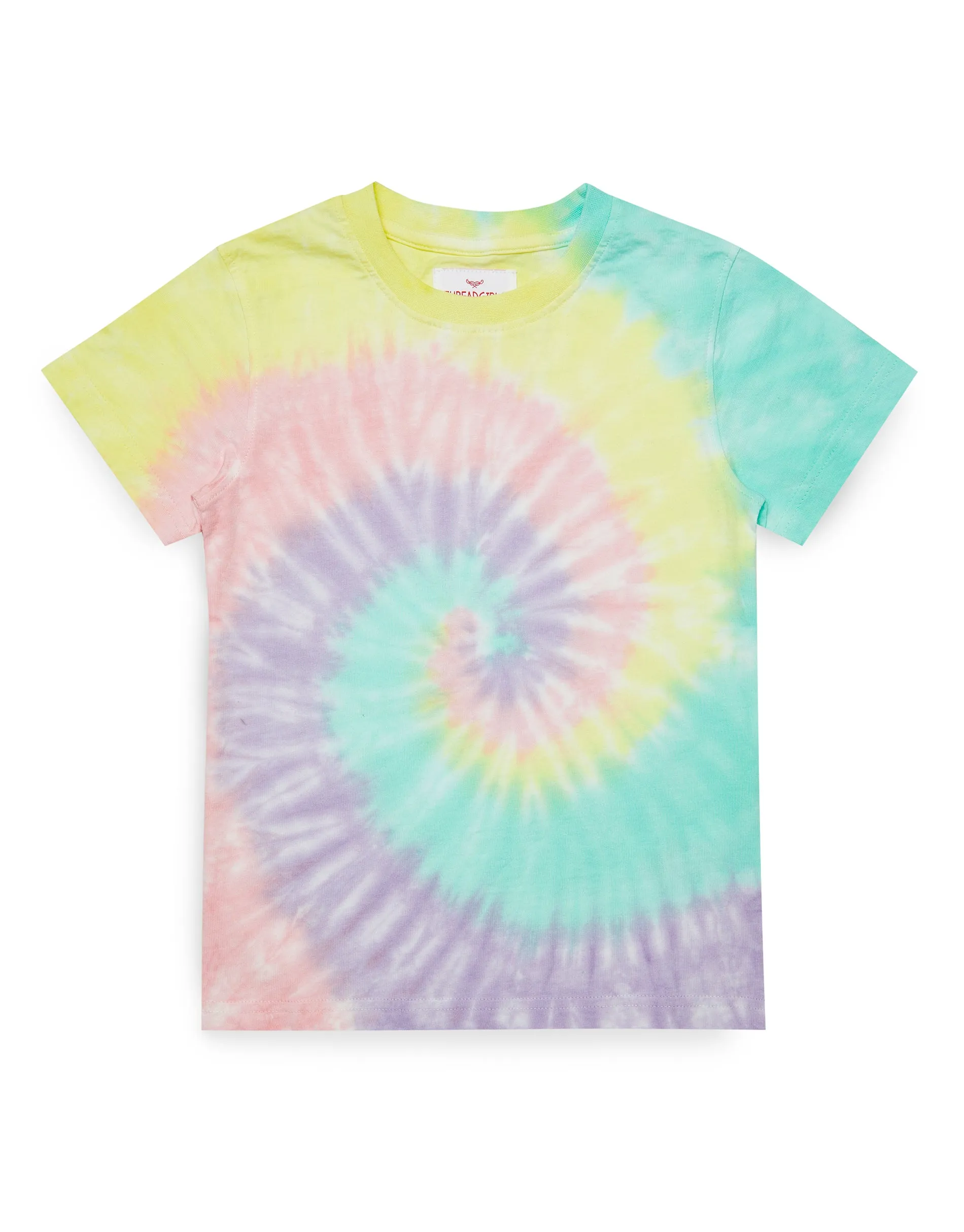 Girls' Purple Tie Dye T-Shirts (3 Pack) sold by Threadbare product image thumbnail 3