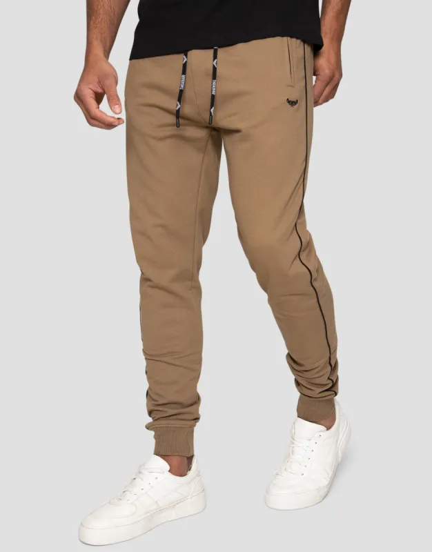 Men's Stone Slim Fit Joggers sold by Threadbare