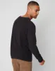 Men's Charcoal Twist Knit Crew Neck Jumper sold by Threadbare
