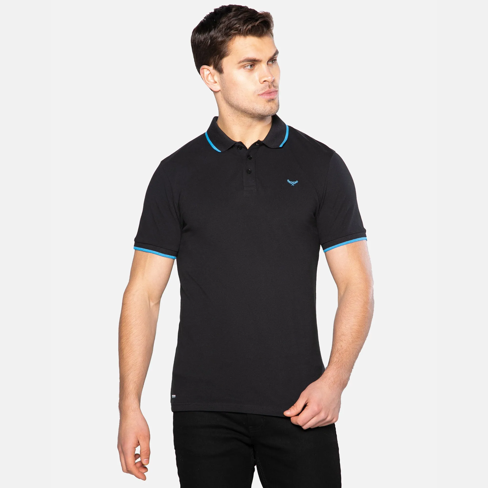 Men's Multi Cotton Polo Shirts (3 Pack) sold by Threadbare product image thumbnail 4