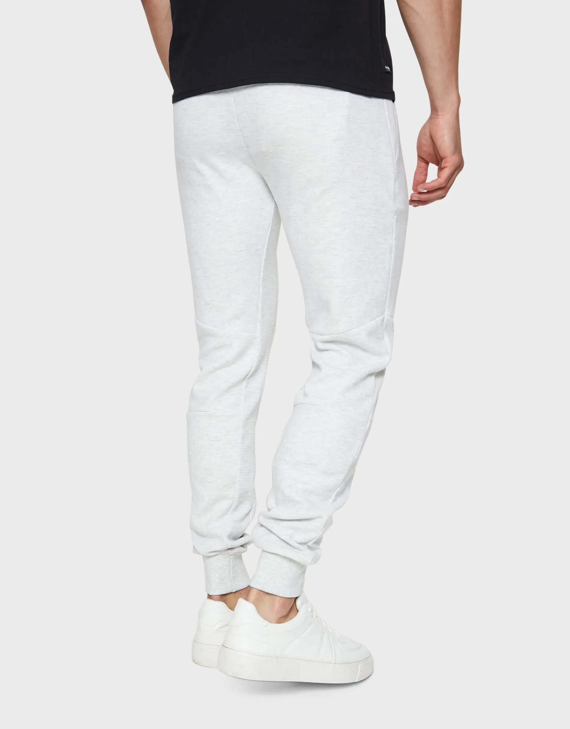 Men's White Regular Fit Joggers sold by Threadbare product image thumbnail 2