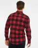 Men's Red Check Flannel Long Sleeve Shirt sold by Threadbare