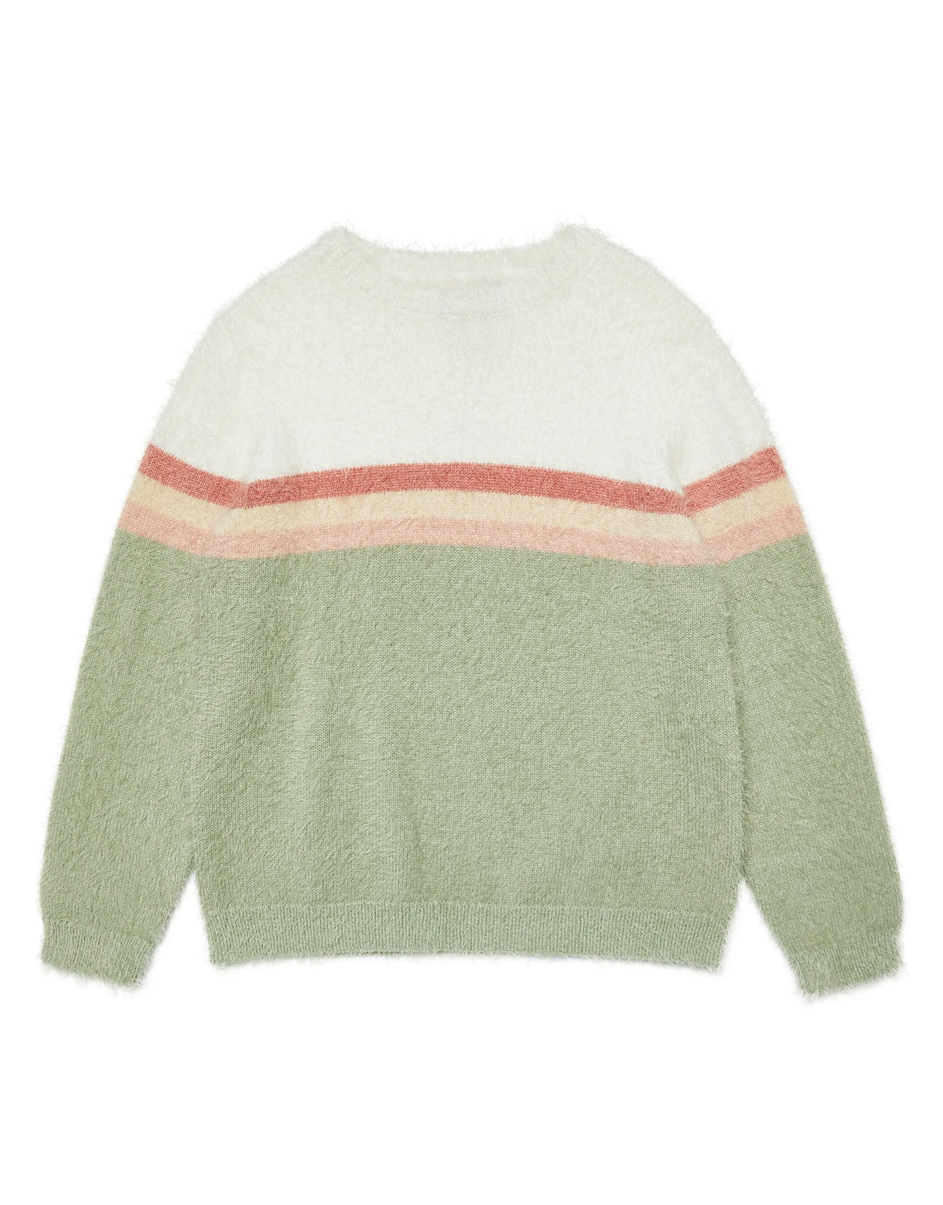 Girls' Sage Fluffy Jumper sold by Threadbare product image thumbnail 5