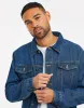 Men's Mid Wash Blue Denim Jacket sold by Threadbare