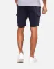 Men's Navy Cargo Fleece Shorts sold by Threadbare