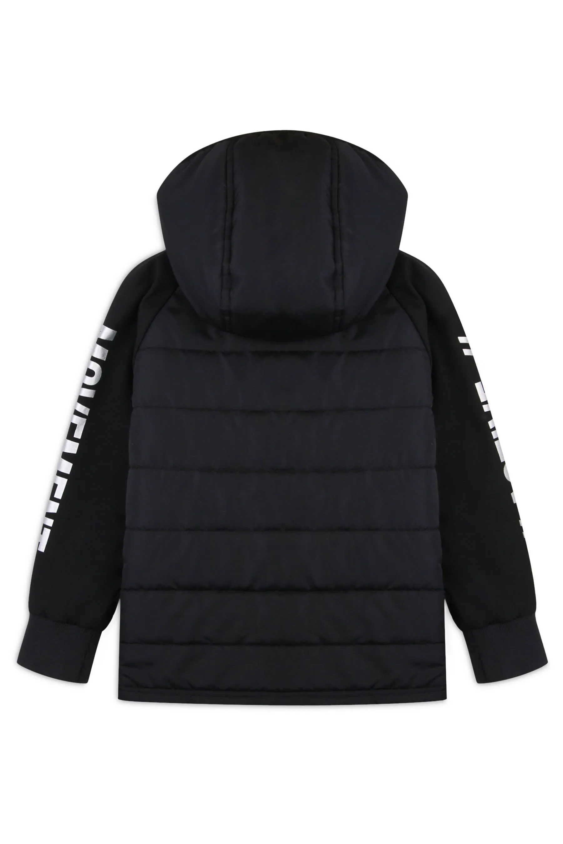 Boys' Black Printed Jacket sold by Threadbare product image thumbnail 3