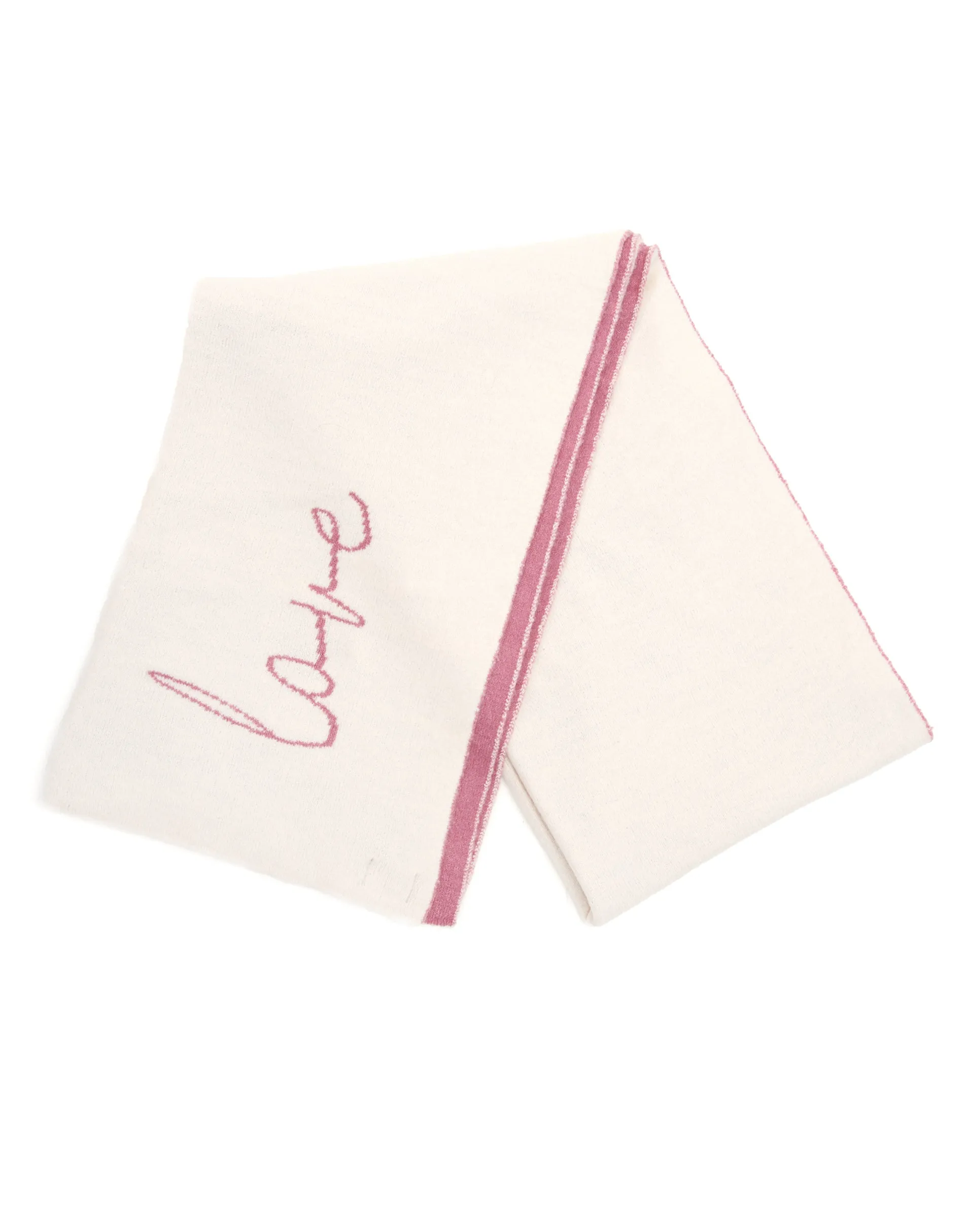 Women's Cream Love Blanket Scarf sold by Threadbare product image thumbnail 2