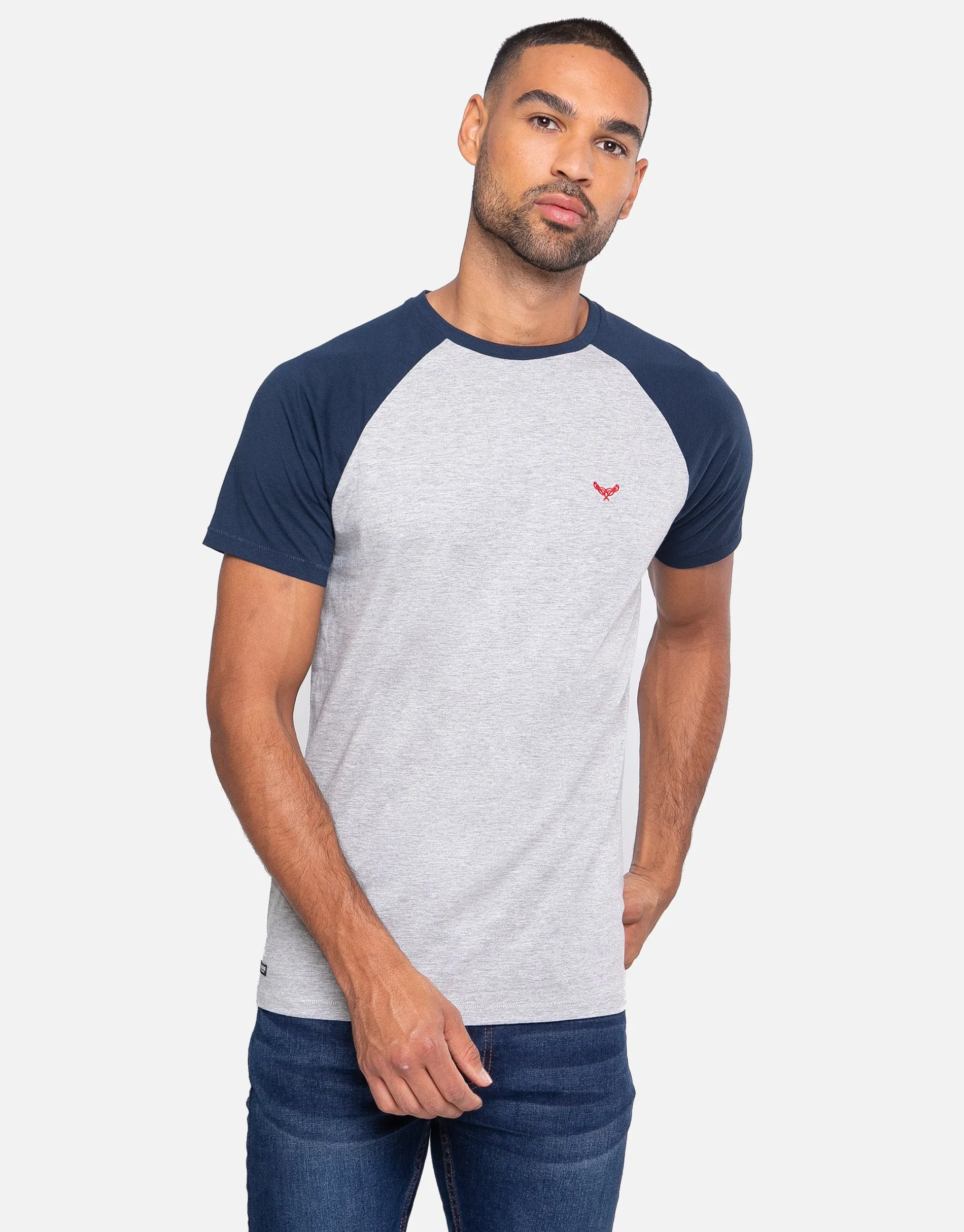 Men's Dark Mix Cotton Rich T-Shirts (3 Pack) sold by Threadbare product image thumbnail 3