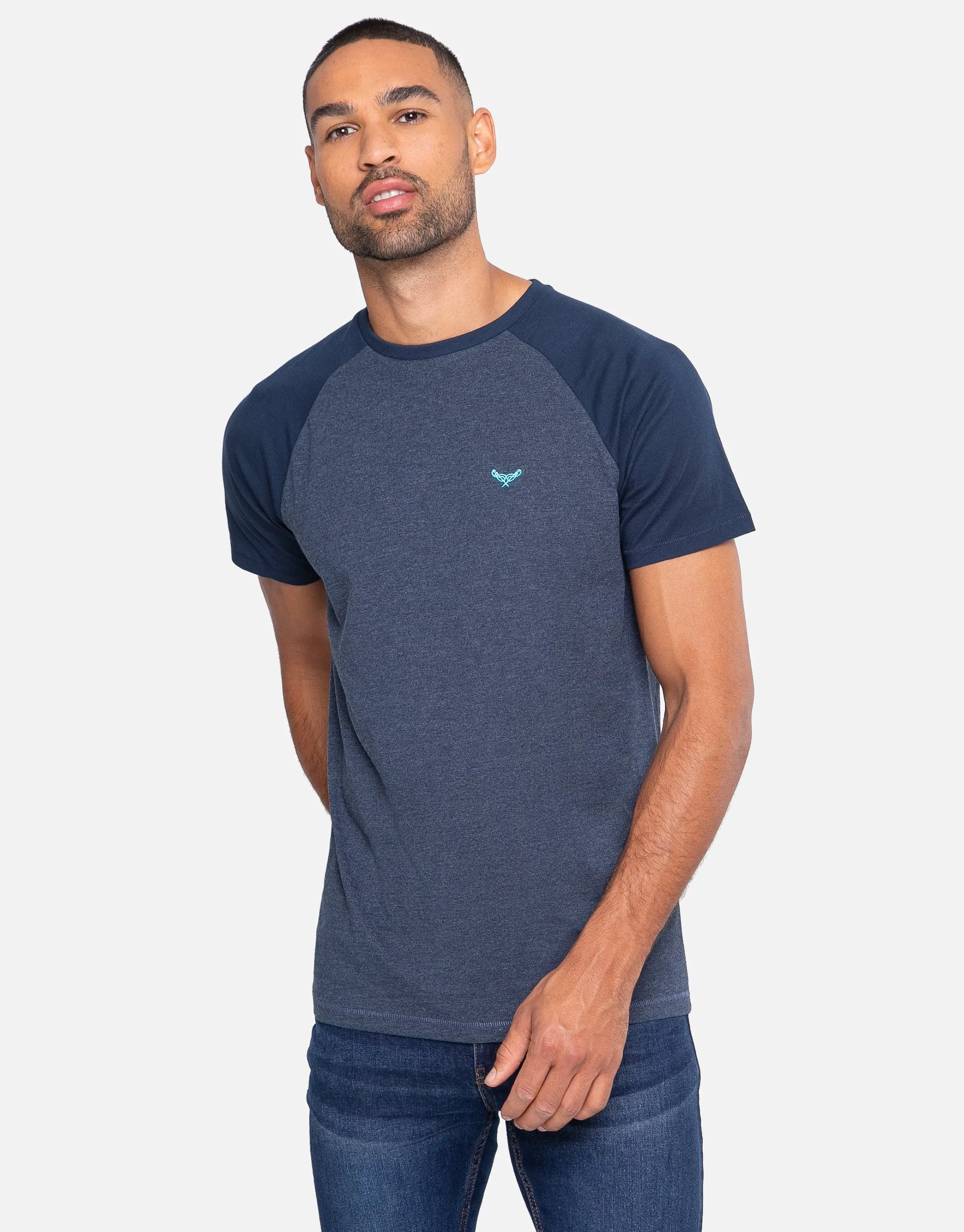 Men's Dark Mix Cotton Rich T-Shirts (3 Pack) sold by Threadbare product image thumbnail 4