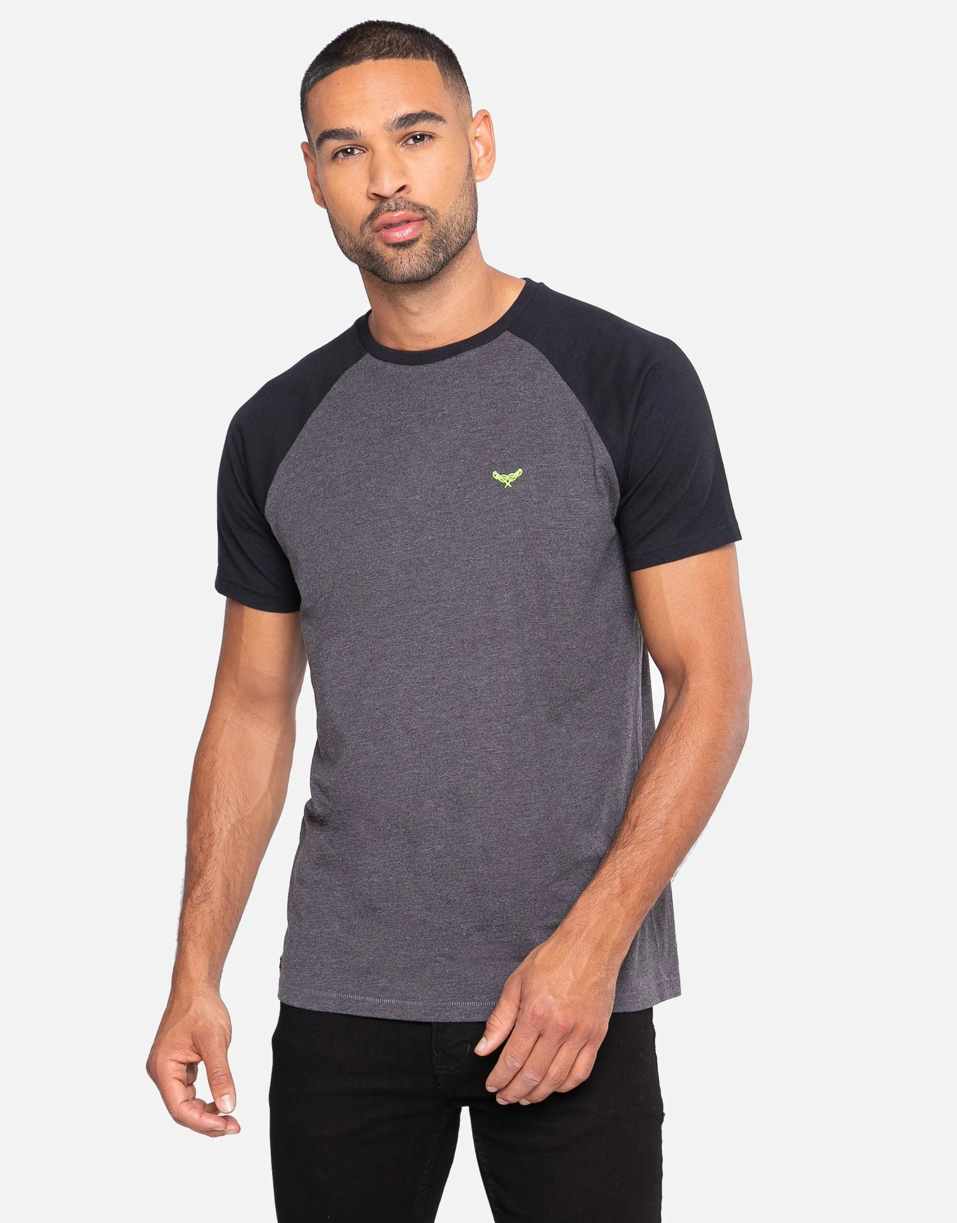 Men's Dark Mix Cotton Rich T-Shirts (3 Pack) sold by Threadbare product image thumbnail 2