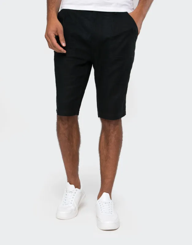 Men's Navy Chino Shorts sold by Threadbare