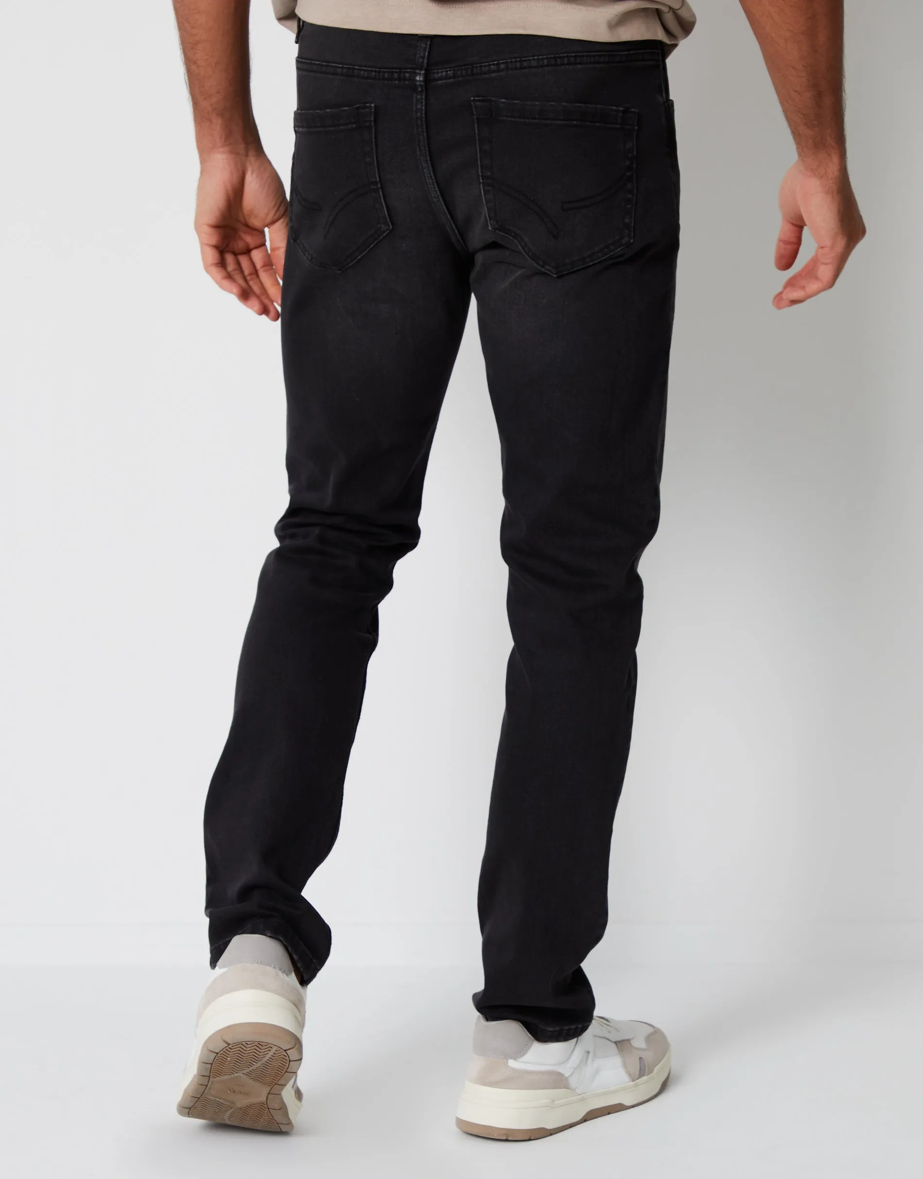 Grey Slim Fit Jeans sold by Threadbare product image thumbnail 2