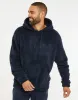 Navy Borg Lounge Hoodie sold by Threadbare