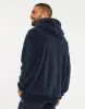 Navy Borg Lounge Hoodie sold by Threadbare