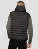 Men's Black Quilted Gilet sold by Threadbare