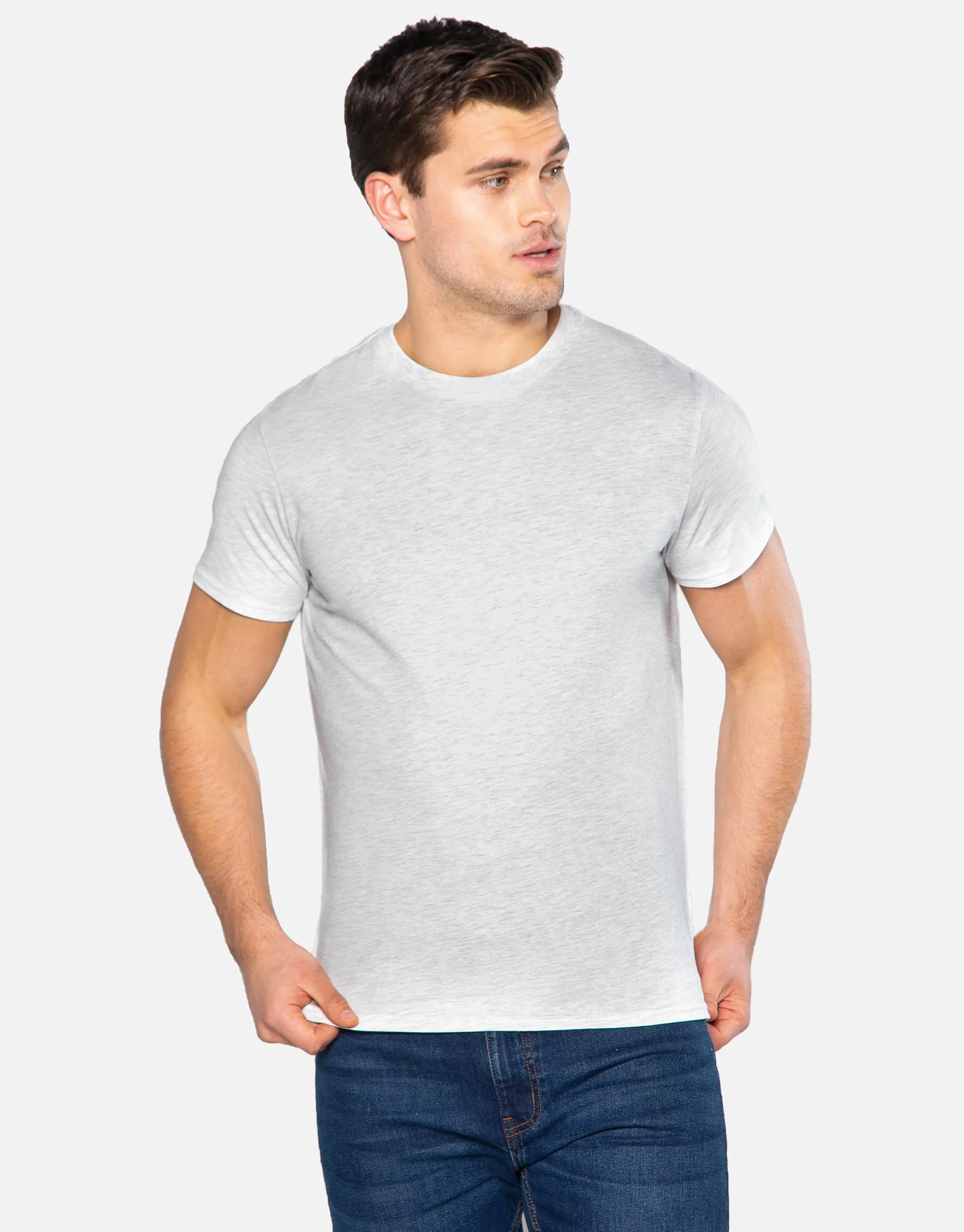 Men's Blue Mix Cotton Rich T-Shirts (5 Pack) sold by Threadbare product image thumbnail 3