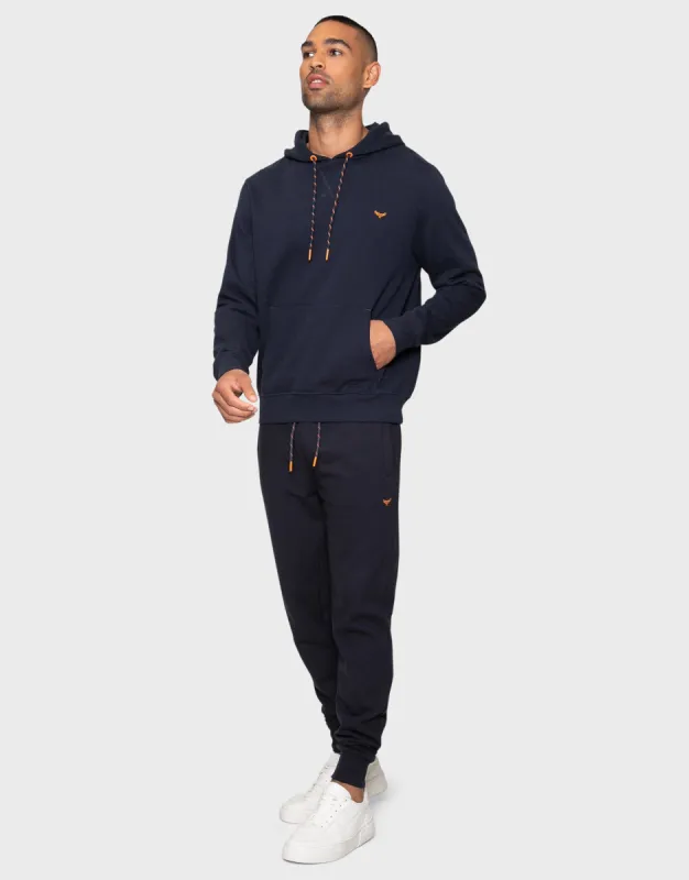 Men's Navy Hoodie & Jogger Co-ord (2-Piece Set) sold by Threadbare