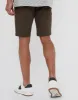 Chocolate Brown Slim Fit Chino Shorts sold by Threadbare