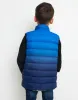Boys' Blue Ombré Puffer Gilet sold by Threadbare