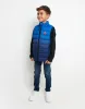 Boys' Blue Ombré Puffer Gilet sold by Threadbare