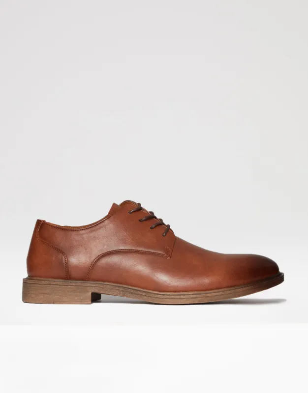 Men's Brown Smart Derby Shoes sold by Threadbare
