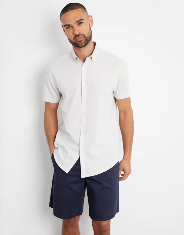 Off White Short Sleeve Shirt sold by Threadbare