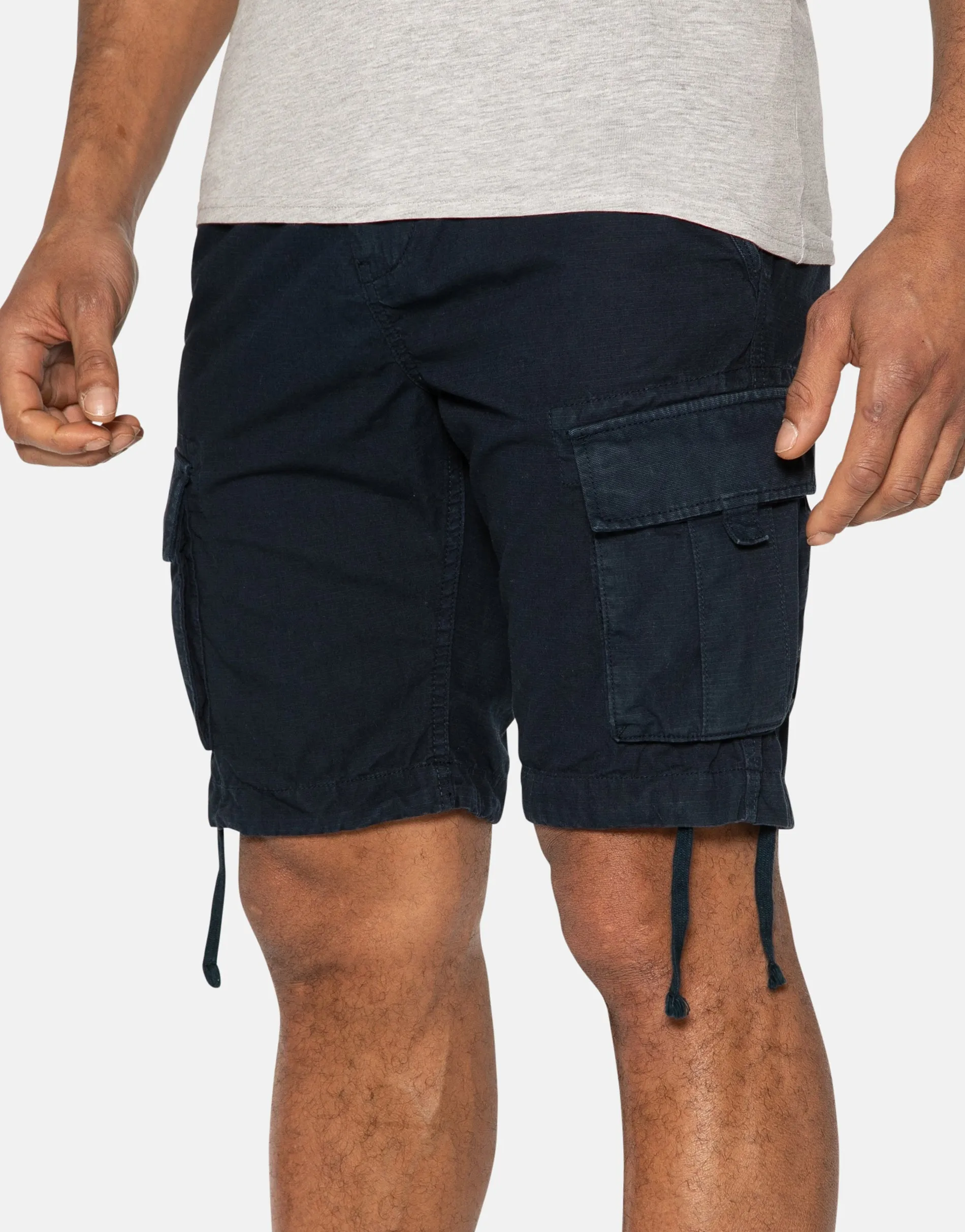 Cargo Shorts in Navy sold by Threadbare product image thumbnail 4