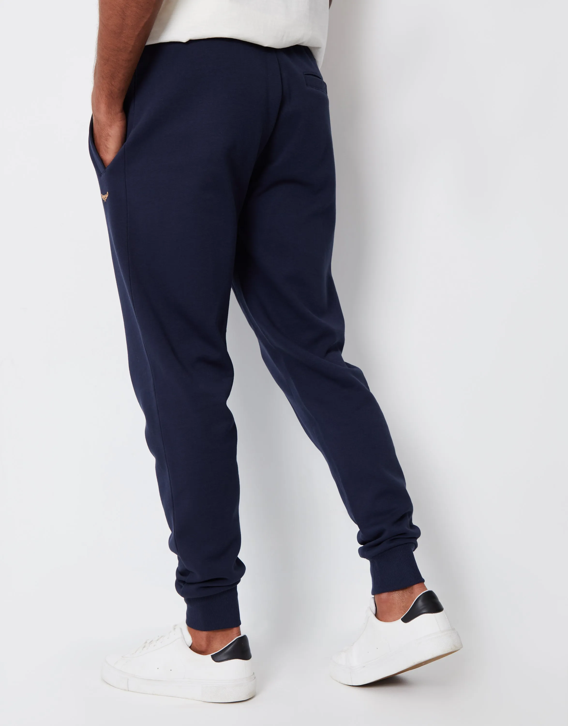 Navy Regular Fit Joggers sold by Threadbare product image thumbnail 2