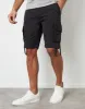 Black Cargo Shorts sold by Threadbare