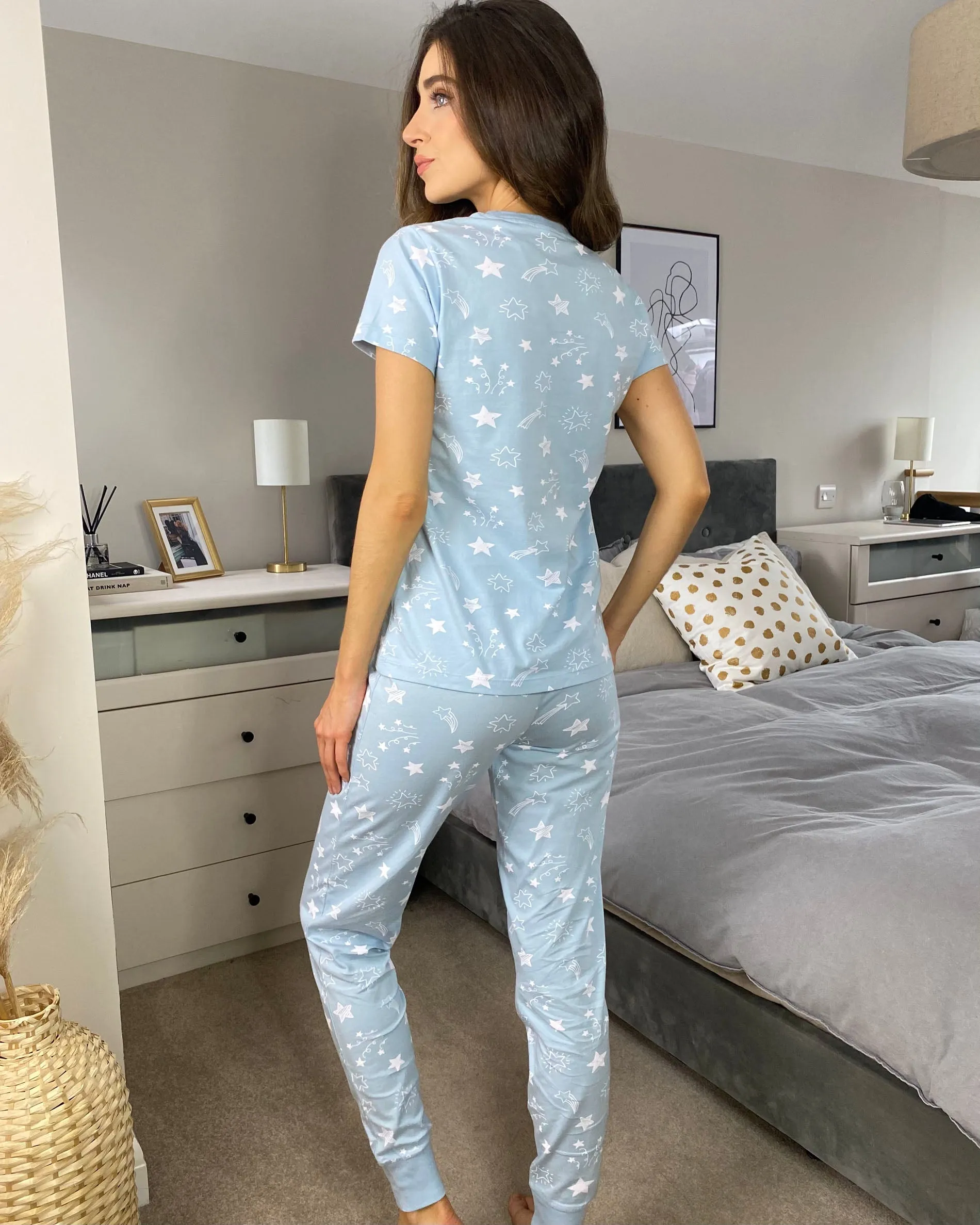 Women's Blue Star Loungewear (2-Piece Set) sold by Threadbare product image thumbnail 2