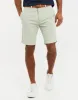 Men's Sage Belted Chino Shorts sold by Threadbare
