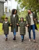 Girls' Khaki Longline Puffer Jacket sold by Threadbare