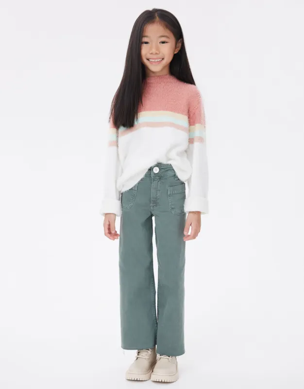 Girls' Cream Fluffy Jumper sold by Threadbare