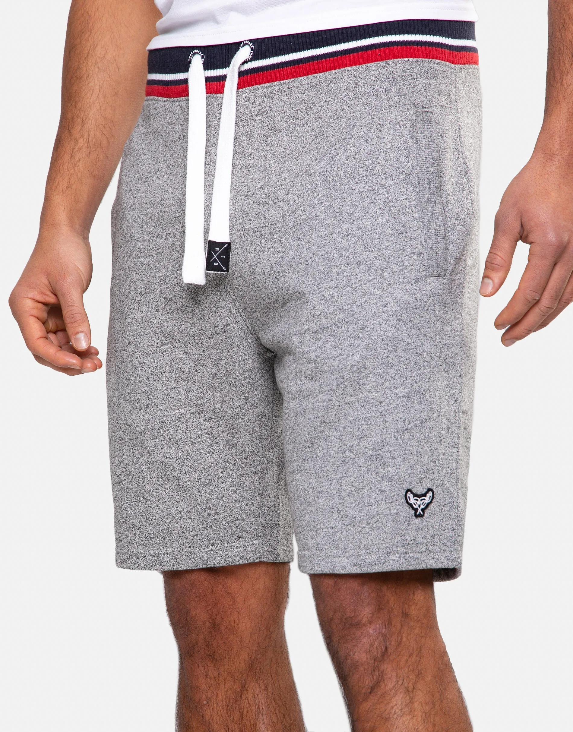 Men's Charcoal Sports Fleece Shorts sold by Threadbare product image thumbnail 4